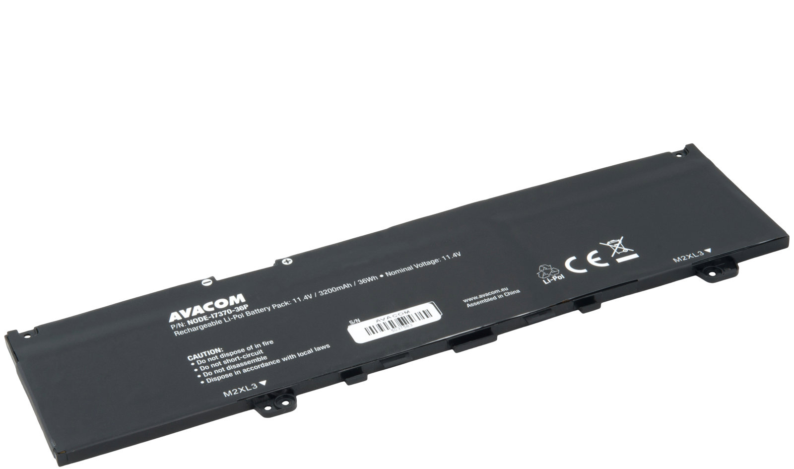 AVACOM pre Dell Inspiron 7370, 7373 Li-Pol 11,4 V 3200 mAh 36 Wh