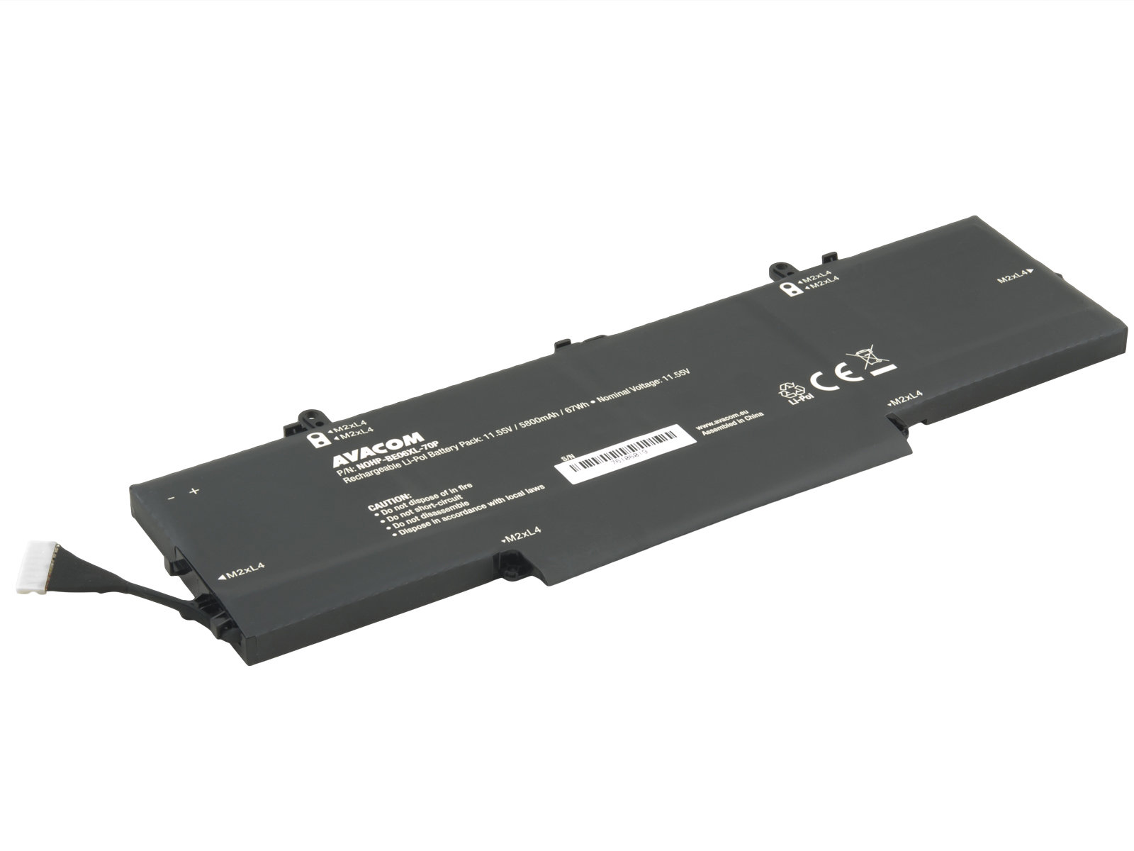 AVACOM BE06XL pre HP Elitebook 1040 G4 Li-Pol 11,55 V 5800 mAh 67 Wh