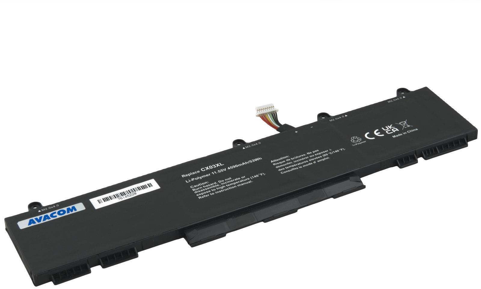 AVACOM CX03XL pre HP EliteBook X360 830 G7, 830 G8 Li-Pol 11,55 V 4590 mAh 53 Wh