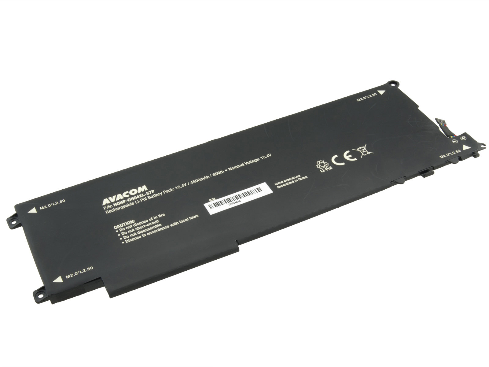 AVACOM DN04XL pre HP Zbook X2 G4 Li-Pol 15,4 V 4500 mAh 69 Wh
