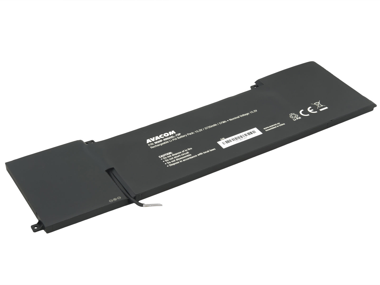 AVACOM RR04XL pre HP Omen 15-5000 Series Li-Pol 15,2 V 3720 mAh 57 Wh