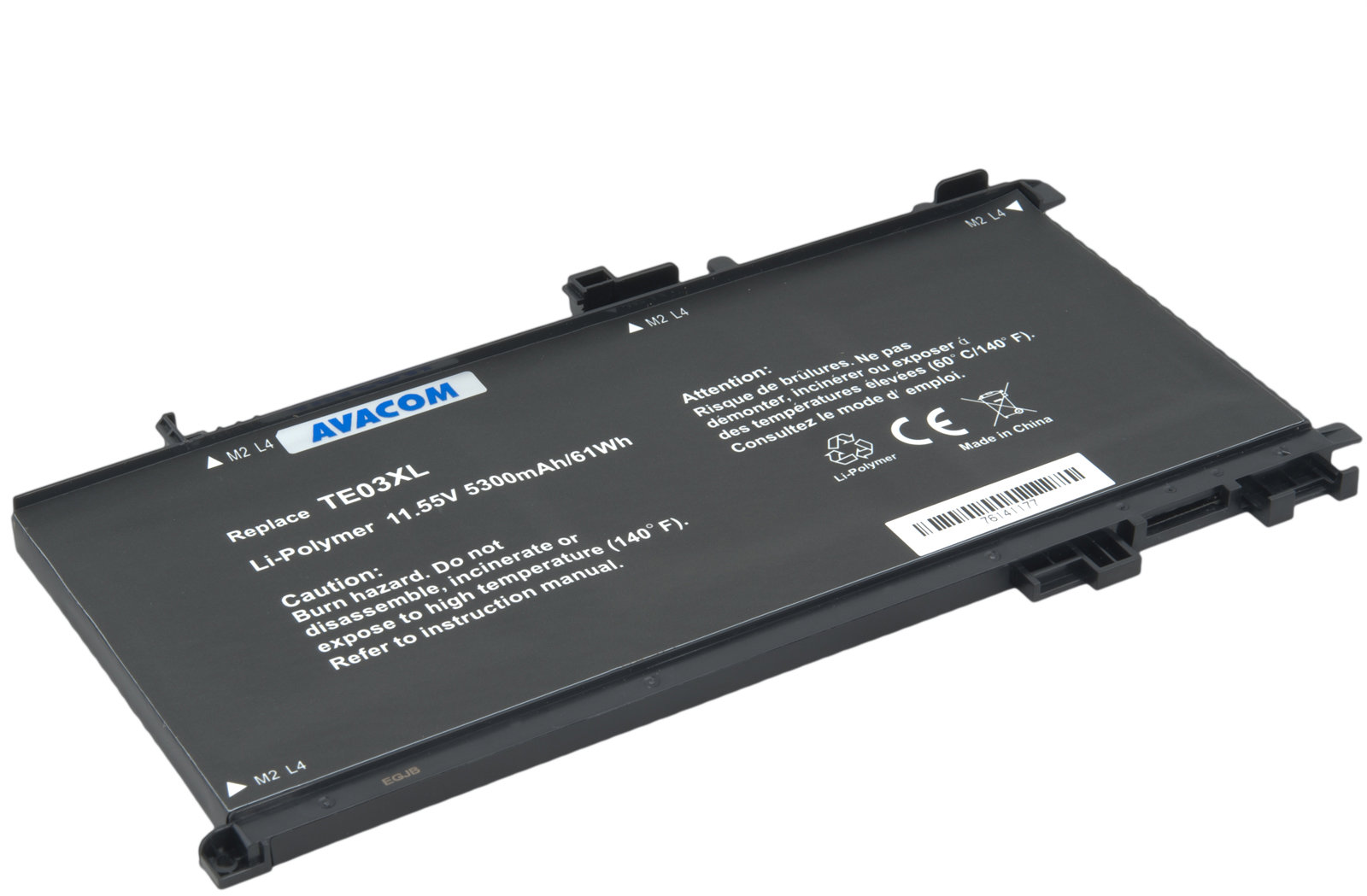 AVACOM TE03XL pre HP Omen 15-ax, Pavilion 15-bc series Li-Pol 11,55 V 5300 mAh