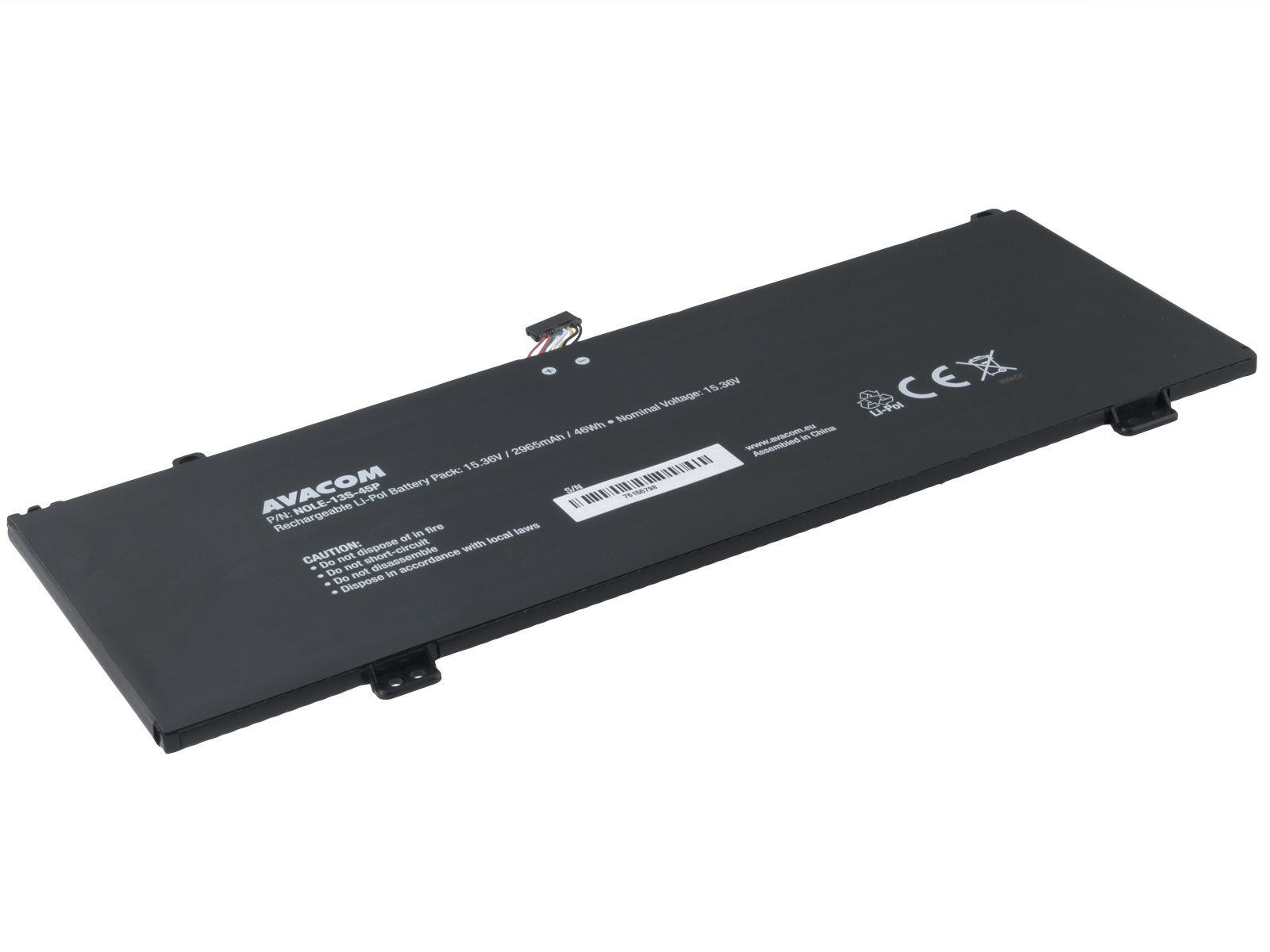 AVACOM pre Lenovo ThinkBook 13s, 14s, Li-Pol 15,36 V 2965 mAh 46 Wh