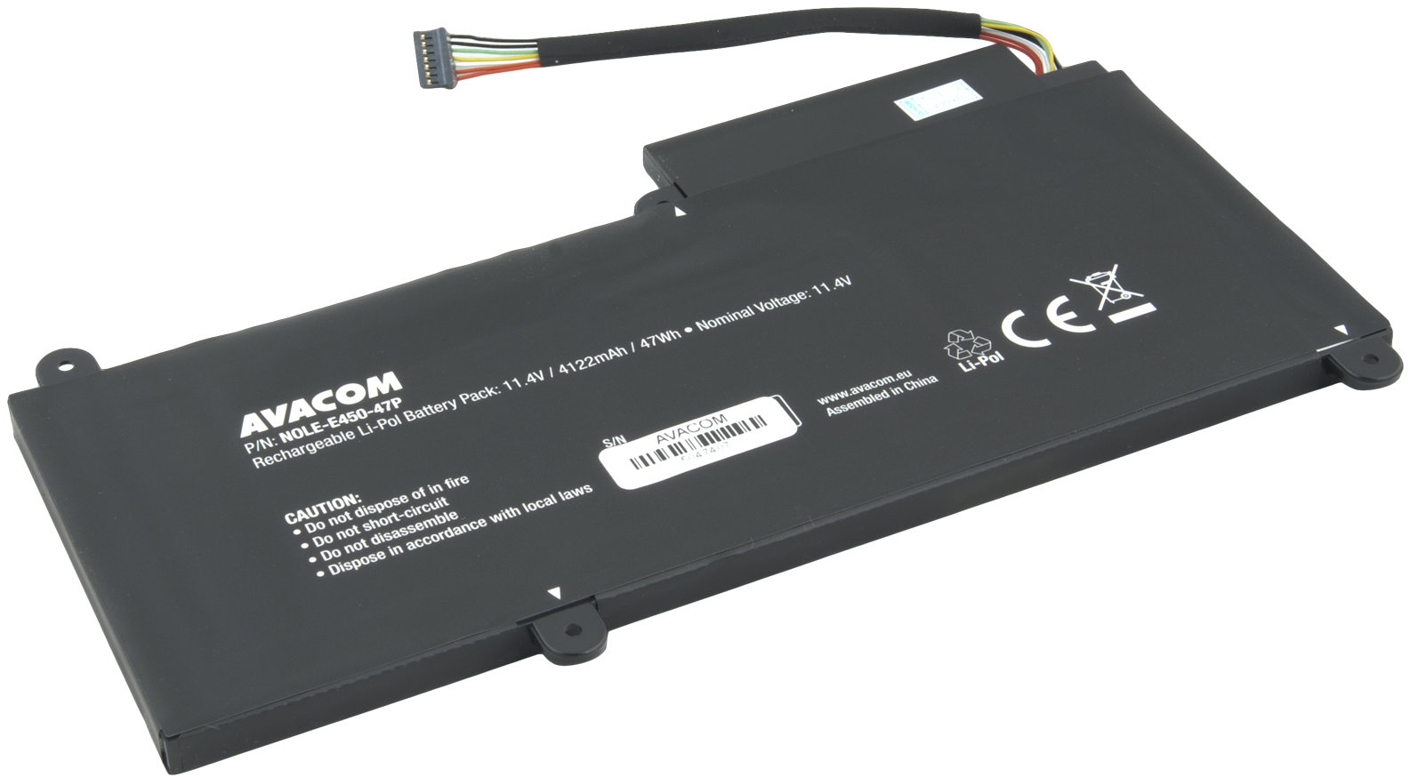 AVACOM pre Lenovo ThinkPad E450, E460 Li-Pol 11,4 V 4122 mAh 47 Wh