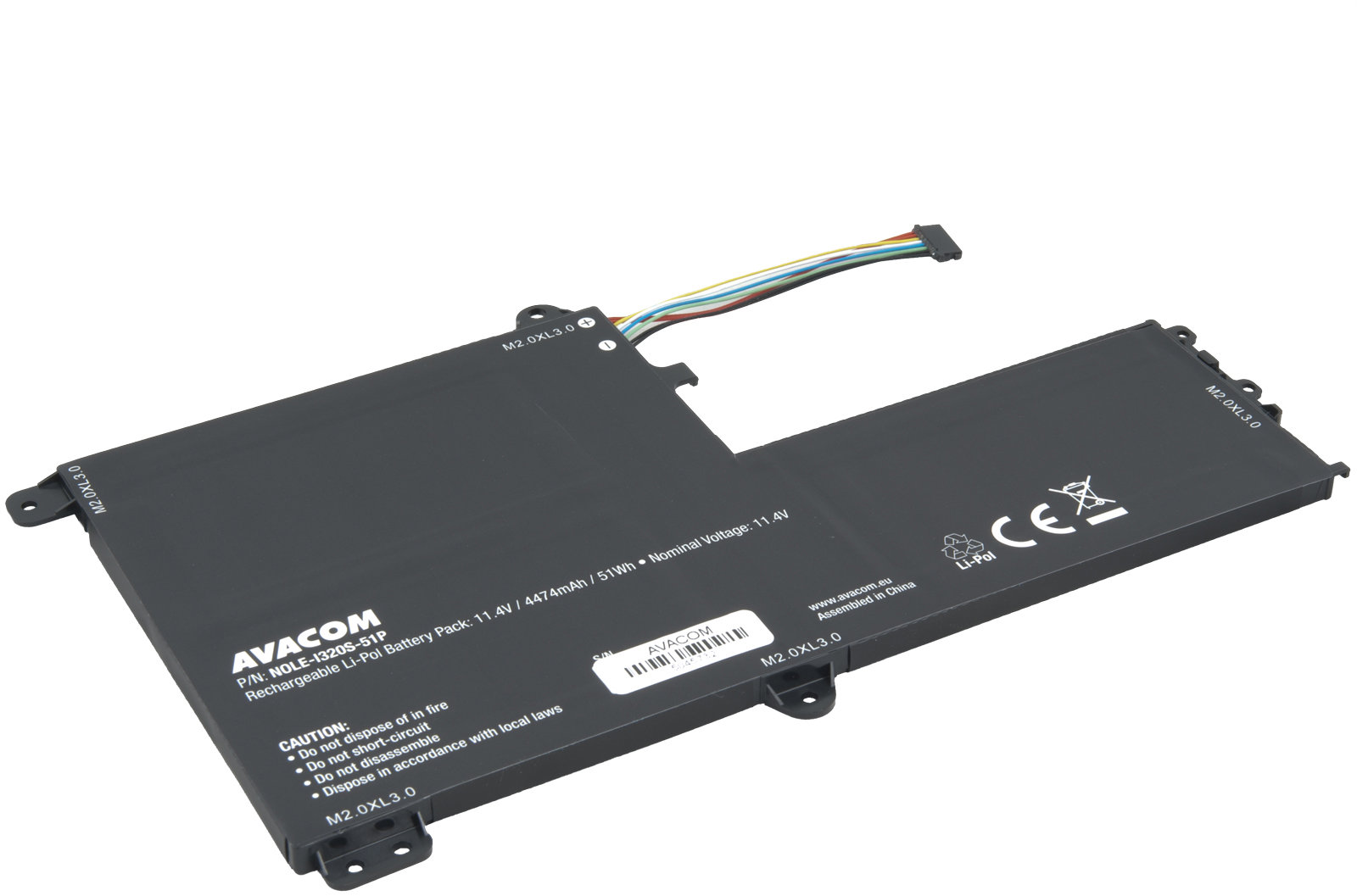 AVACOM pre Lenovo IdeaPad 320S Li-Pol 11,4 V 4474 mAh 51 Wh