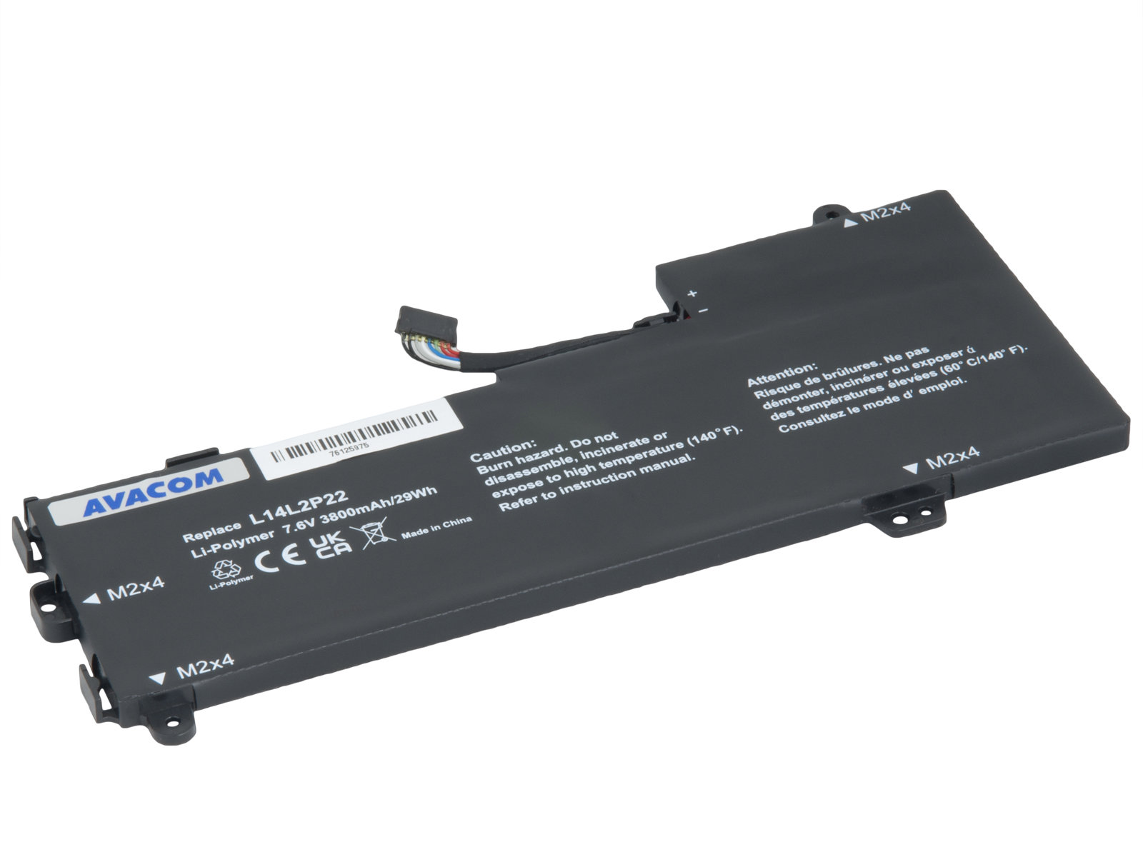 AVACOM pre Lenovo IdeaPad 510S-13IKB, E31, U31 Li-Pol 7,6 V 3800 mAh 29 Wh