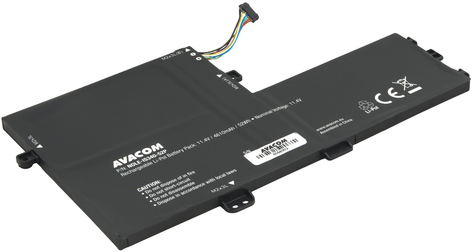 AVACOM pre Lenovo IdeaPad C340, S340 Li-Pol 11,4 V 4610 mAh 52 Wh