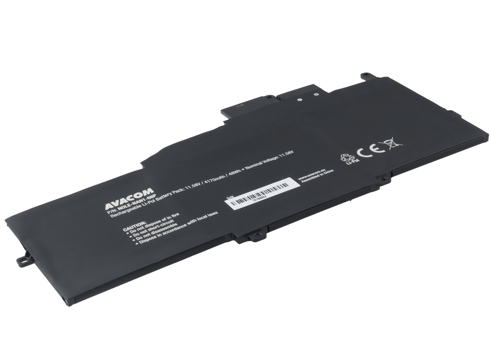 AVACOM pre Lenovo ThinkPad X1 Nano Gen.1 Li-Pol 11,58 V 4170 mAh 48 Wh