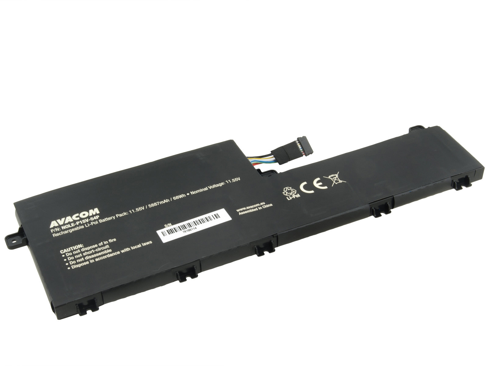 AVACOM pre Lenovo ThinkPad P15V, T15p Li-Pol 11,55 V 5887 mAh 68 Wh