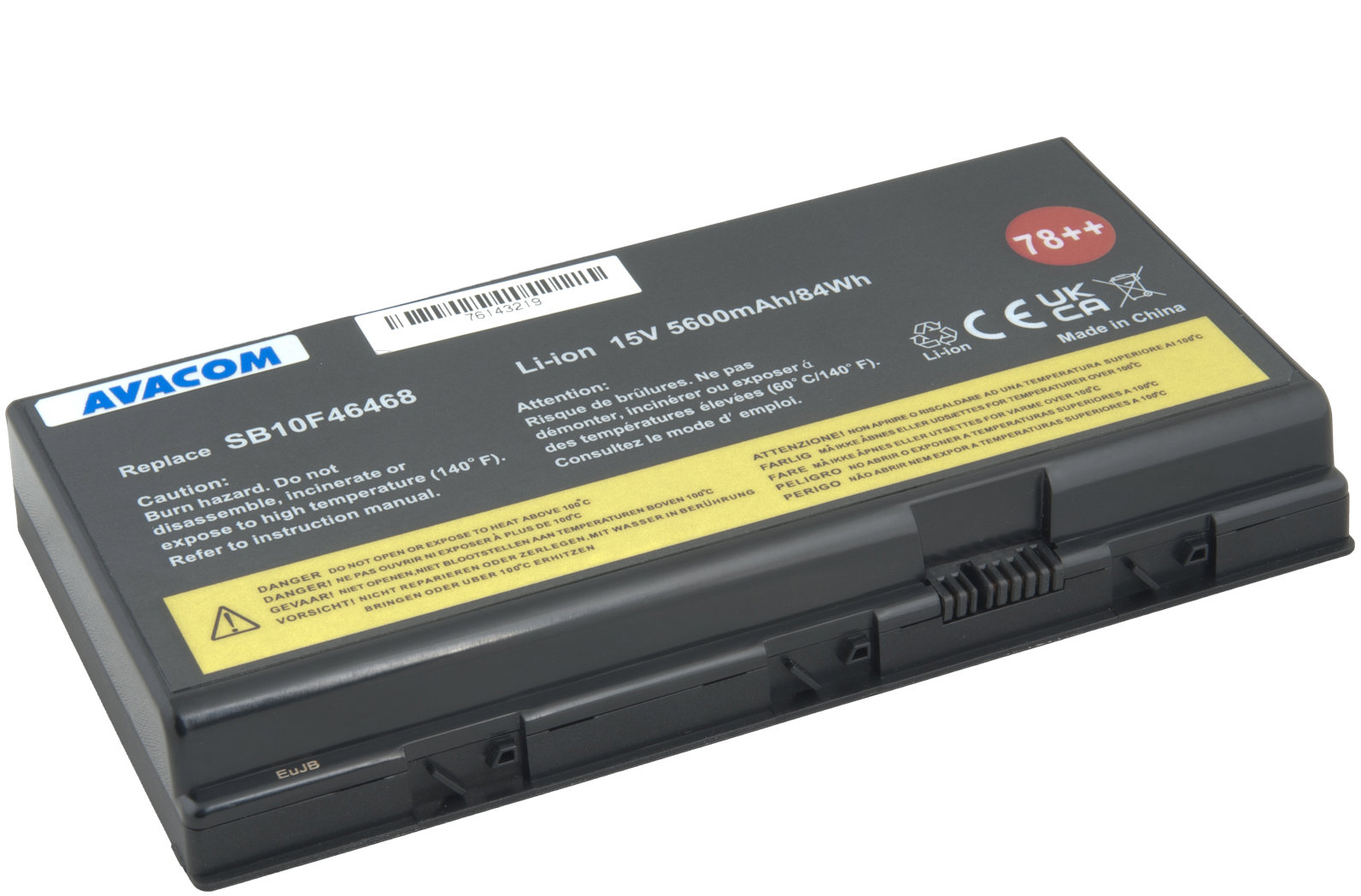 AVACOM pre Lenovo ThinkPad P70 Li-Ion 15V 5600 mAh 84 Wh