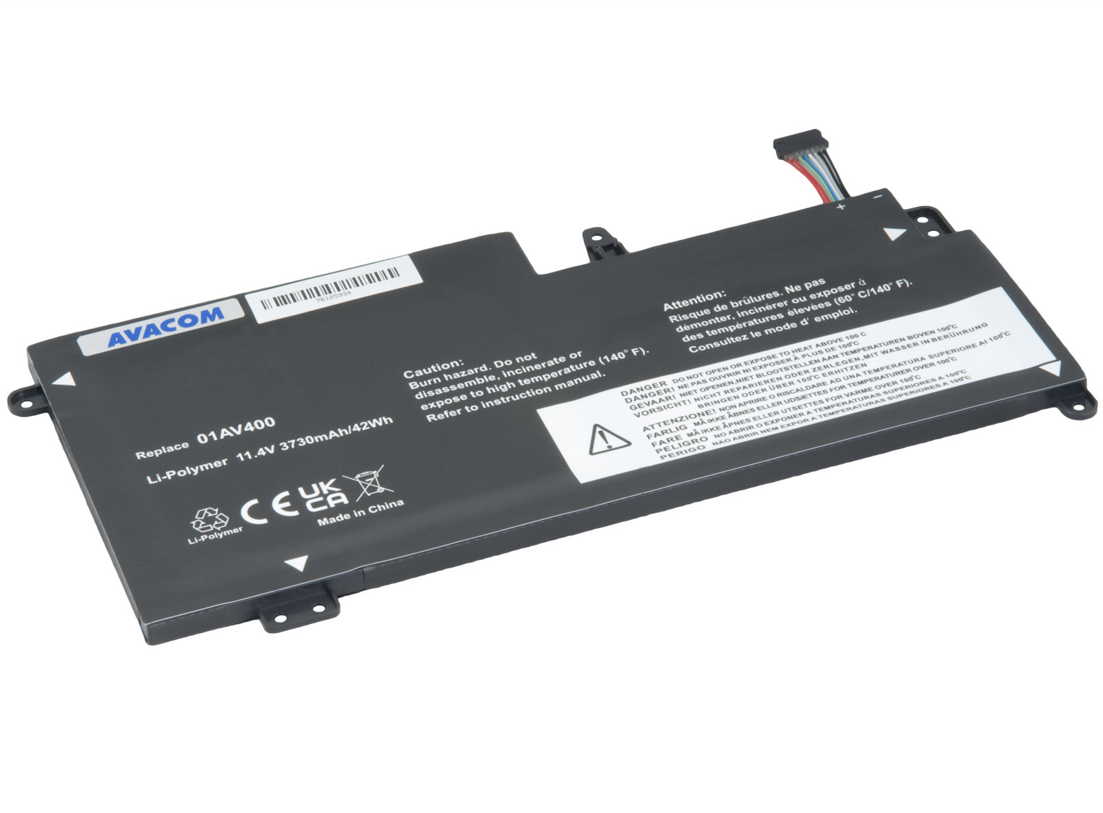 AVACOM pre Lenovo ThinkPad 13 Series Li-Pol 11,4 V 3730 mAh 43 Wh