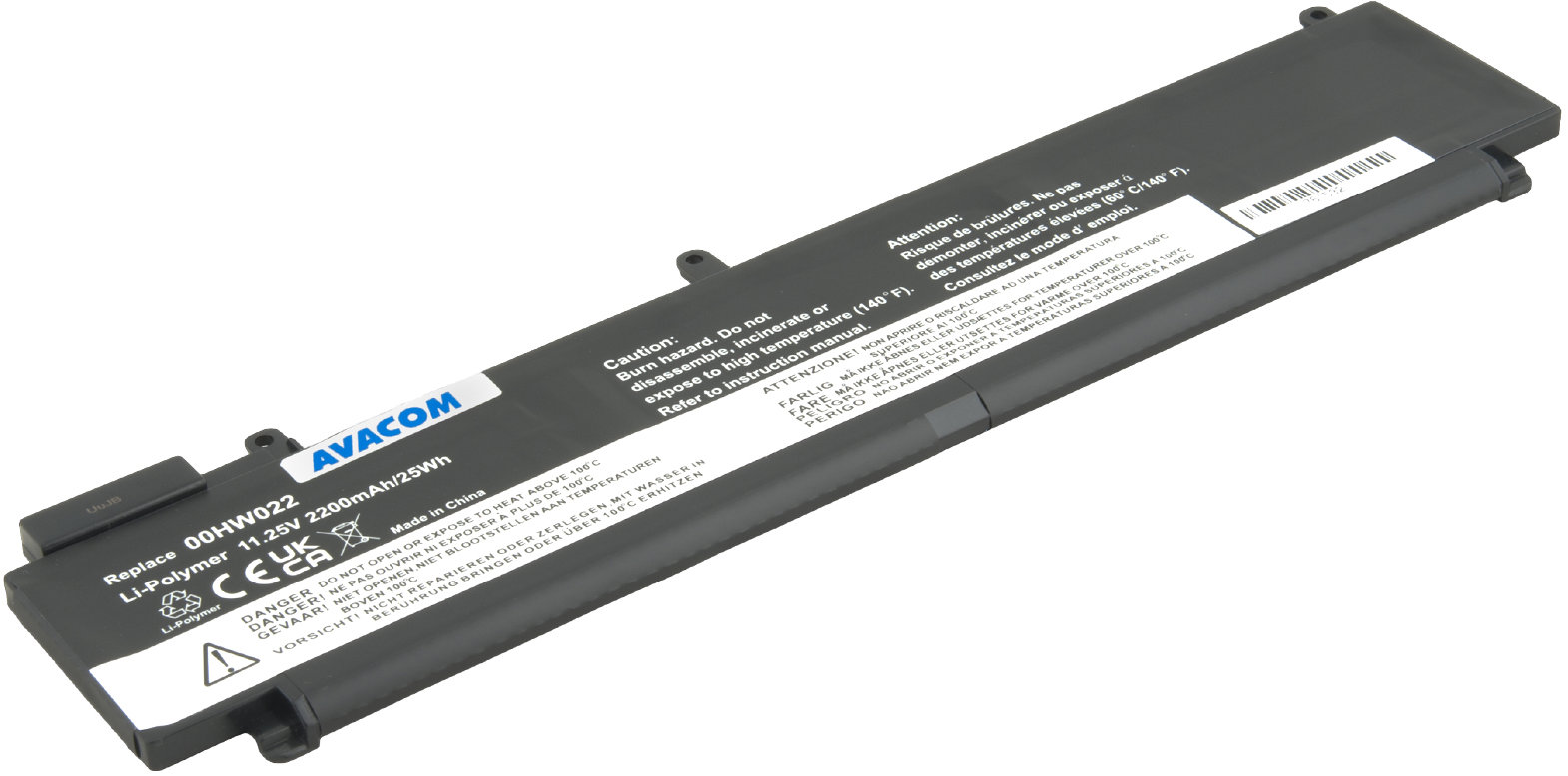 AVACOM pre Lenovo ThinkPad T460 Li-Pol 11,25 V 2200 mAh 25 Wh