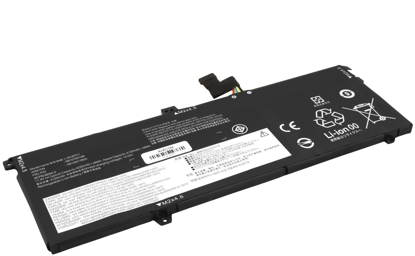 AVACOM pre Lenovo ThinkPad X13, X390 Li-Pol 11,46 V 4190 mAh 48 Wh