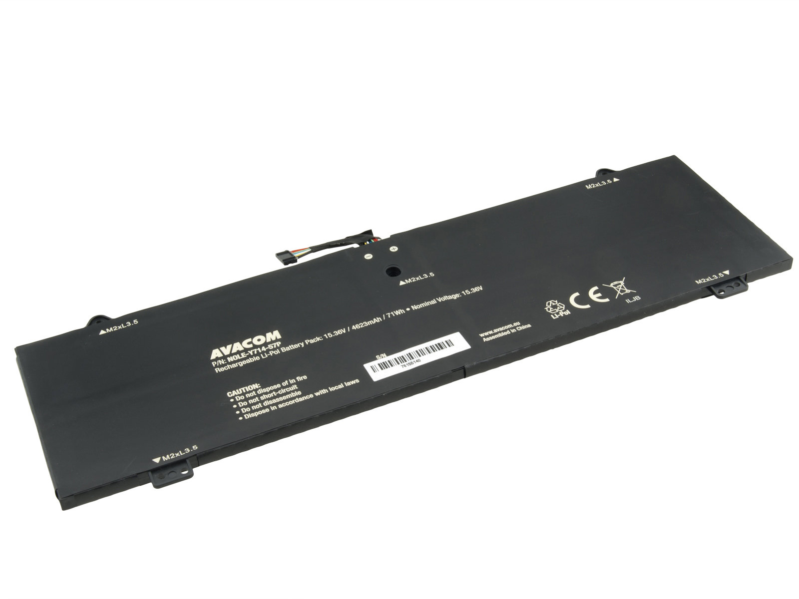 AVACOM pre Lenovo IdeaPad Yoga 7-14, 7-15 Li-Pol 15,36 V 4623 mAh 71 Wh