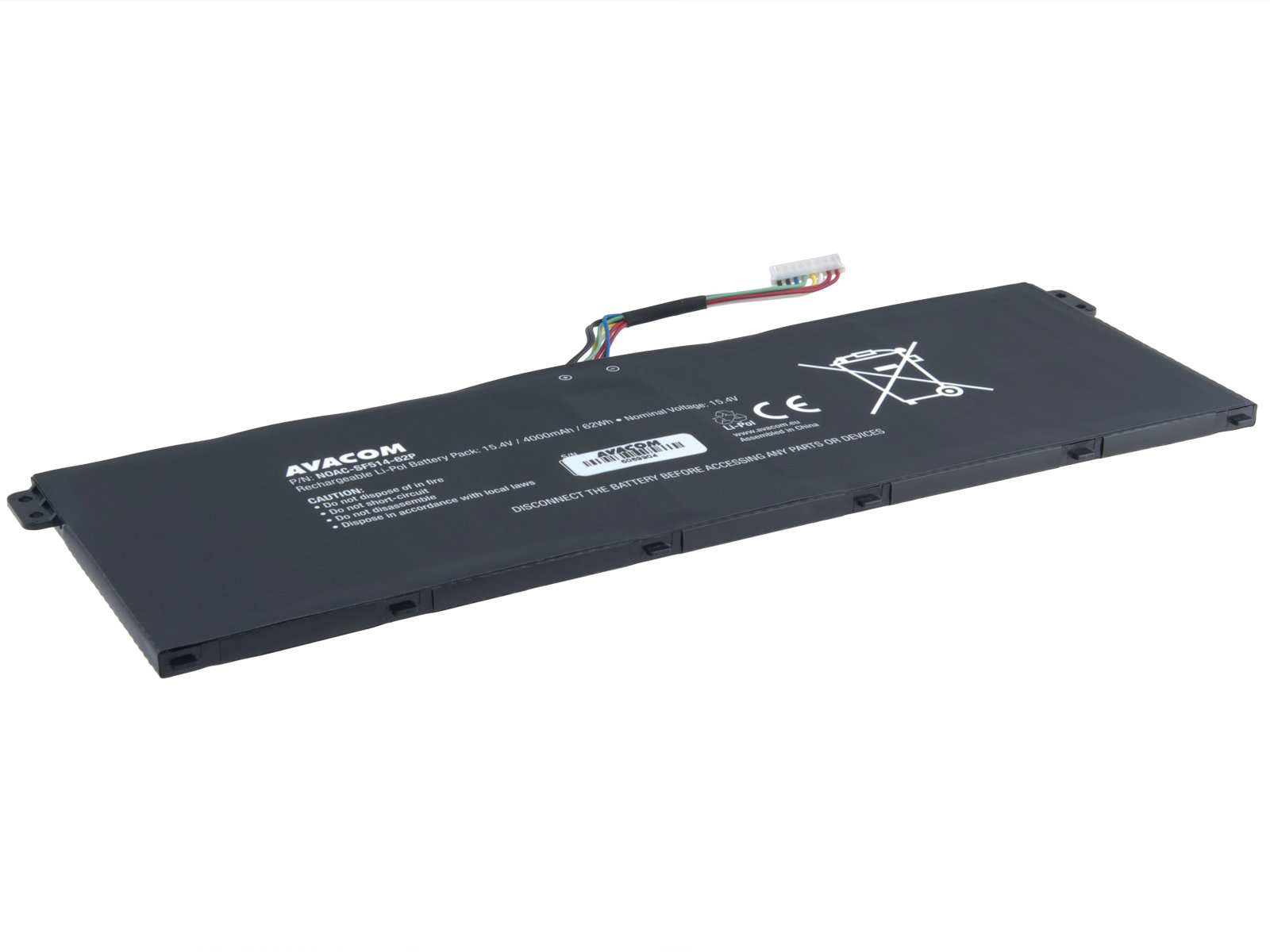AVACOM pro Acer Swif 3 SF314, 5 SF 514 Li-Pol 15,4V 4000mAh 62Wh