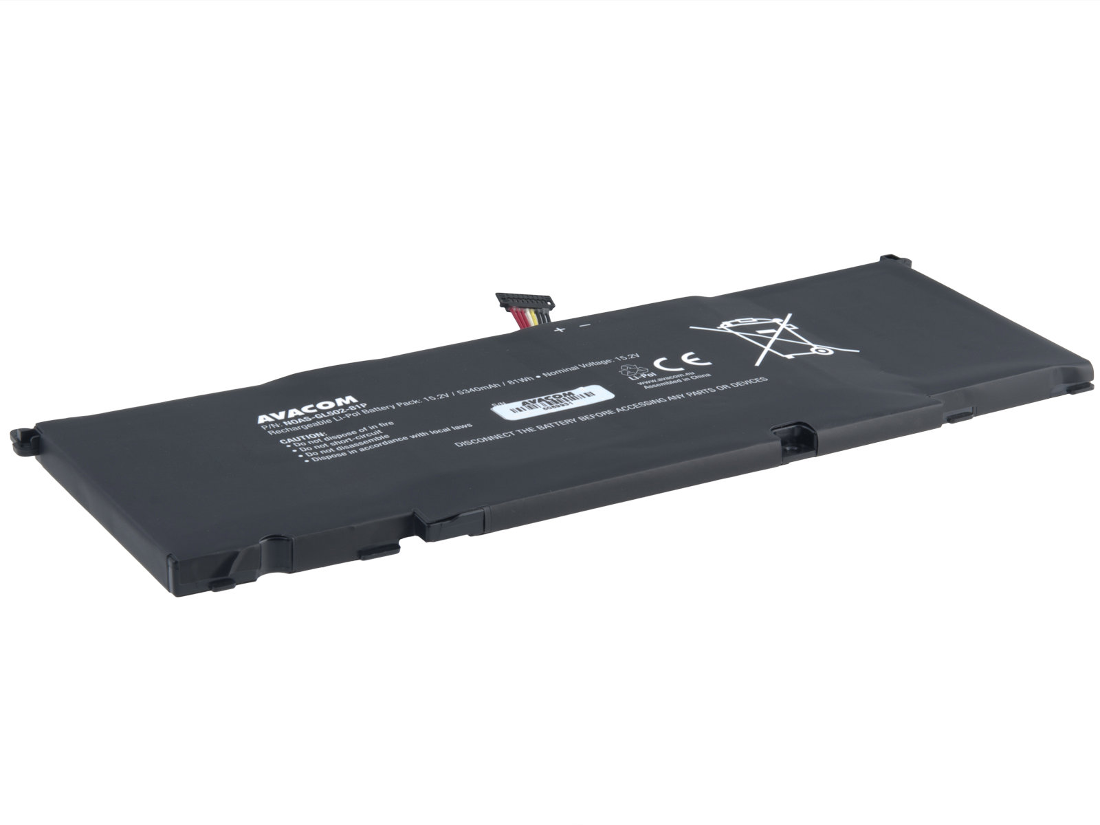 AVACOM pro Asus ROG Strix GL502V, TUF FX502 Li-Pol 15,2V 5340mAh 81Wh