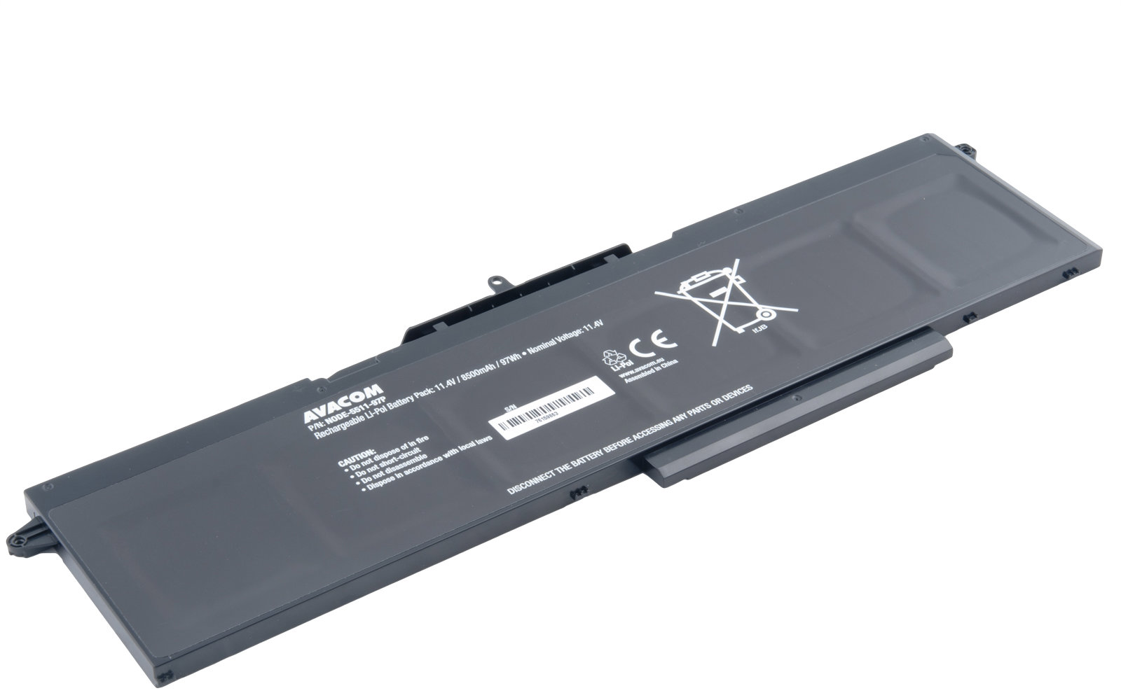 AVACOM pro Dell Latitude 5401, 5501, 5511 Li-Pol 11,4V 8500mAh 97Wh