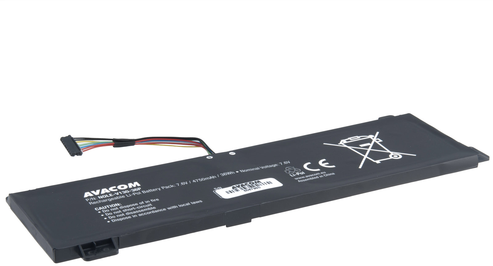 AVACOM pro Lenovo V130-15IKB, V330-15IKB Li-Pol 7,6V 4750mAh 36Wh