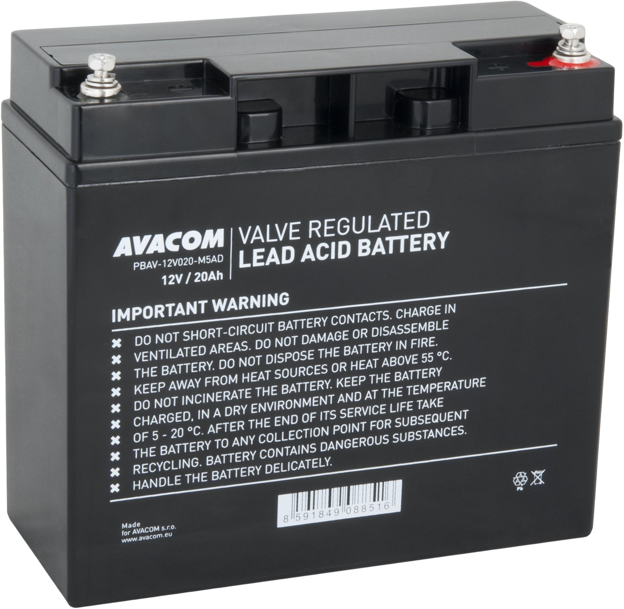 AVACOM batéria 12 V 20 Ah M5 DeepCycle