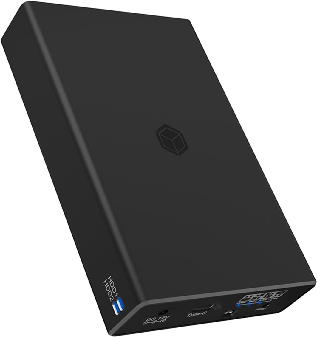 ICY BOX IB-RD2253-C31 RAID na 2× 2,5” SATA HDD/SSD