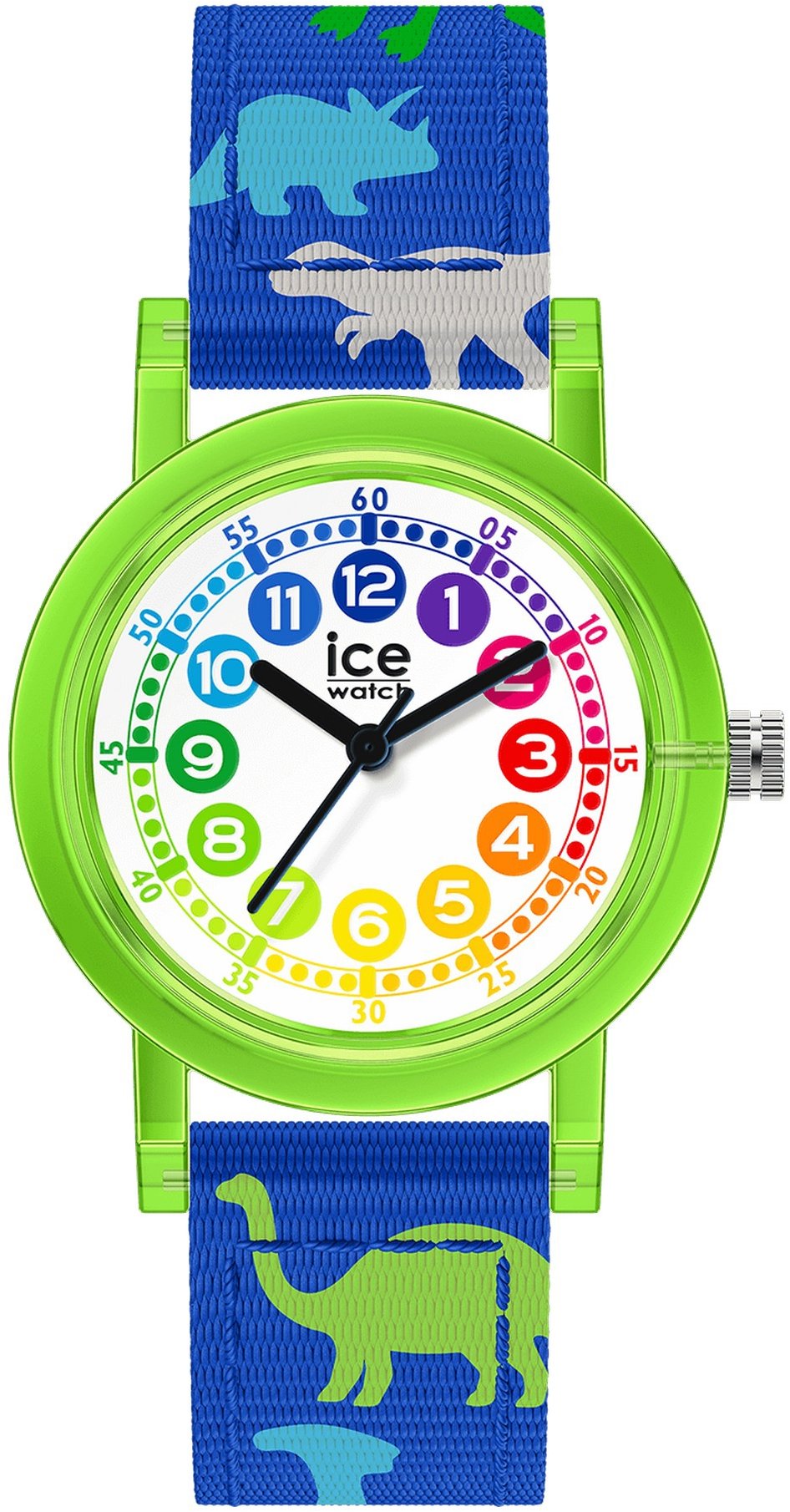 Ice Watch ICE-learning modro-zelené, motív dinosaury