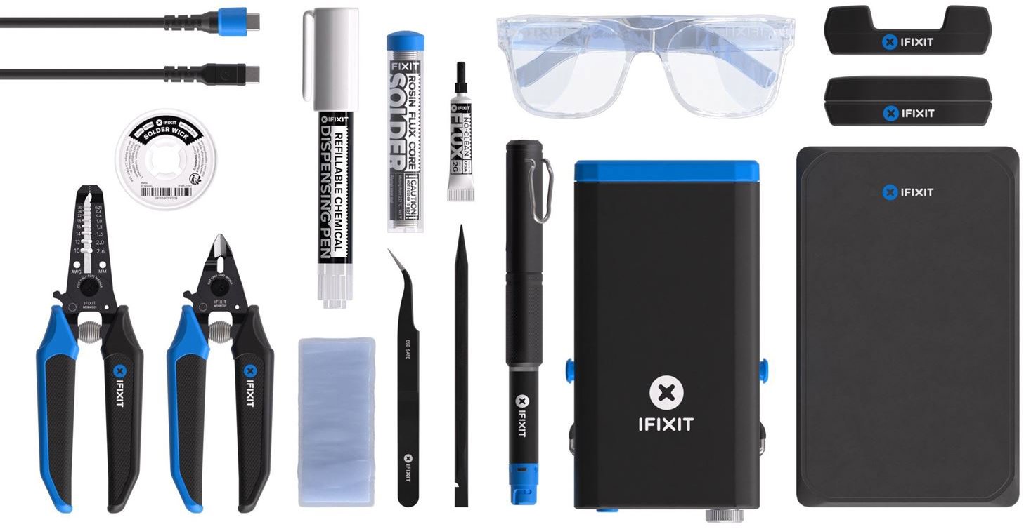 iFixit FixHub Power Series – Sada spájkovacích nástrojov