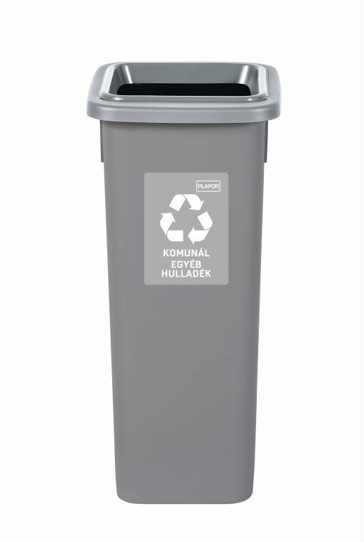 Igotrend, 713005 Kôš na triedený odpad 20 l, FIT BIN sivo/sivý