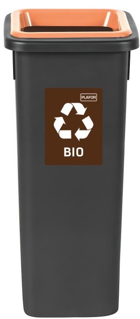 Igotrend, 714006 Kôš na triedený odpad 20 l, FIT BIN čierno-hnedý