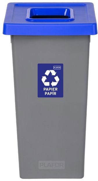Igotrend, 723003 Kôš na triedený odpad 75 l, FIT BIN sivo/modrý