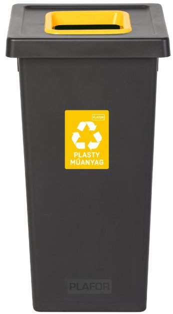 Igotrend, 724001 Kôš na triedený odpad 75 l, FIT BIN čierno/žltý
