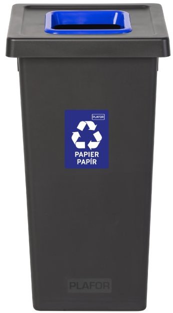 Igotrend, 724003 Kôš na triedený odpad 75 l, FIT BIN čierno/modrý