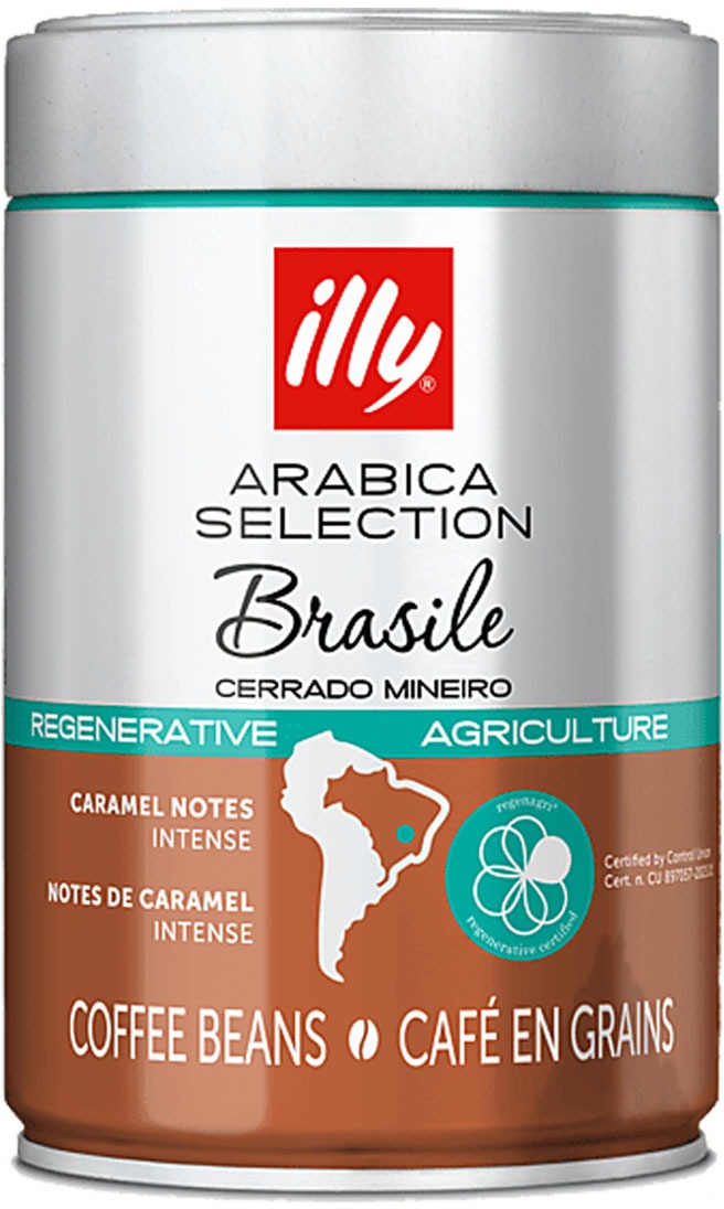 Zrnková káva illy 250 g BRAZIL