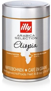Zrnková káva illy 250 g ETIOPIA