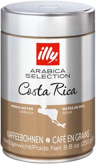 Zrnková káva illy 250 g COSTA RICA