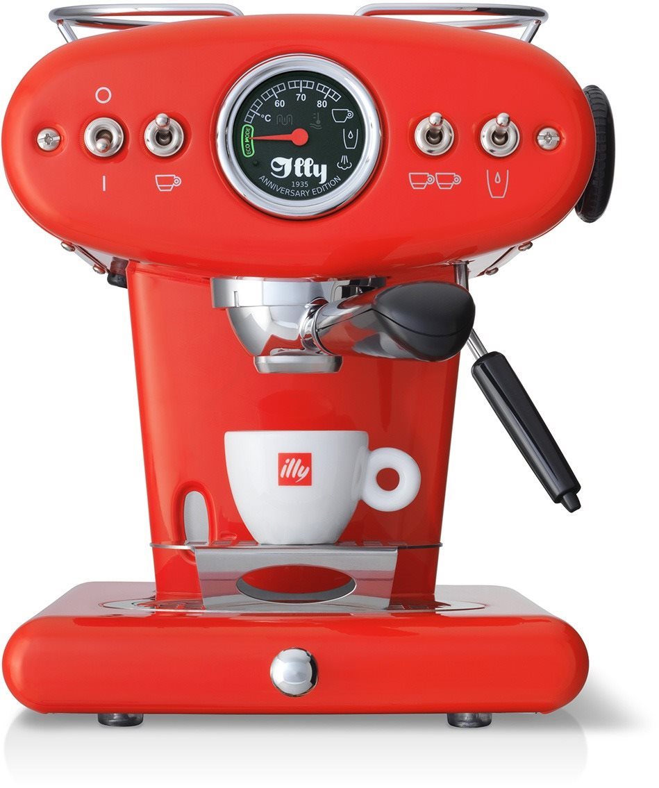 ILLY X1 ANNIVERSARY – červený – ESE/mletá