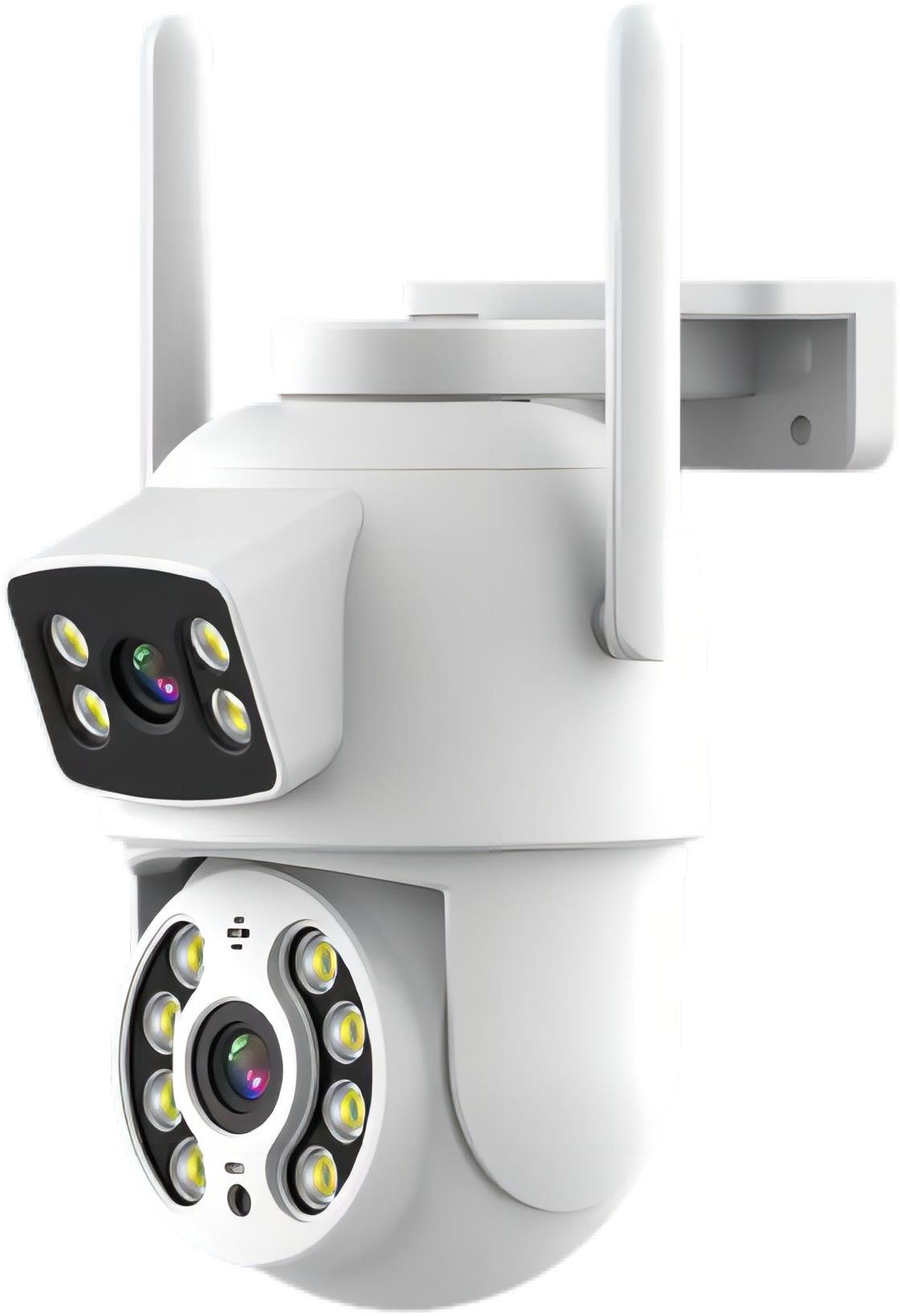 Immax NEO LITE Smart Security vonkajšia kamera DOUBLE , 355° 90° P/T, WiFi, 2x 2MP, ONVIF