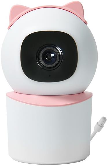 IMMAX Neo Lite Smart Security vnútorná kamera Baby, 355° 50° P/T, WiFi, 4MP, ružová