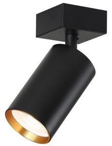 IMMAX NEO PUNTO-1 Smart bodové, čierno-zlaté, zdroj GU10 4, 8 W, RGB+CCT Zigbee 3.0