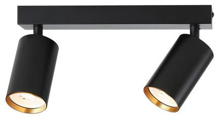IMMAX NEO LITE PUNTO-2 Smart bodové, čierne, zdroj 2× GU10 6 W, RGB+CCT WiFi BEACON