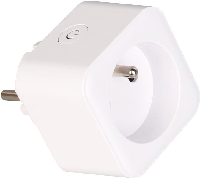 IMMAX NEO Smart vnútorná zásuvka v3 s kolíkom, typ E, Zigbee