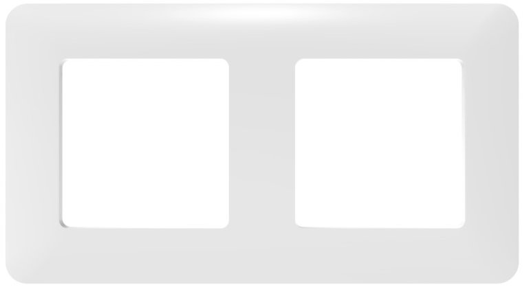 IMMAX NEO dvojrámik na zásuvku