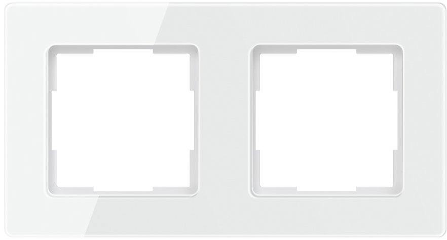 IMMAX dvojrámik na vypínače, zásuvky a termostaty
