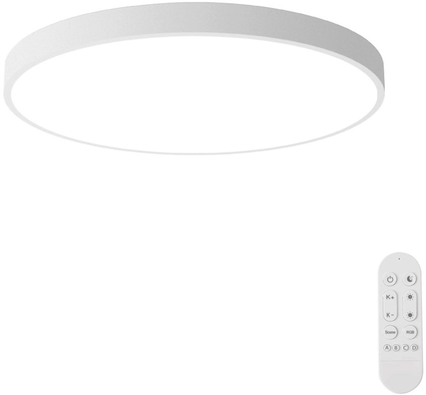 IMMAX NEO LITE SEMPLICU Smart stropné Tuya WiFi BEACON, 80 cm, 96 W, 6912 lm, biele