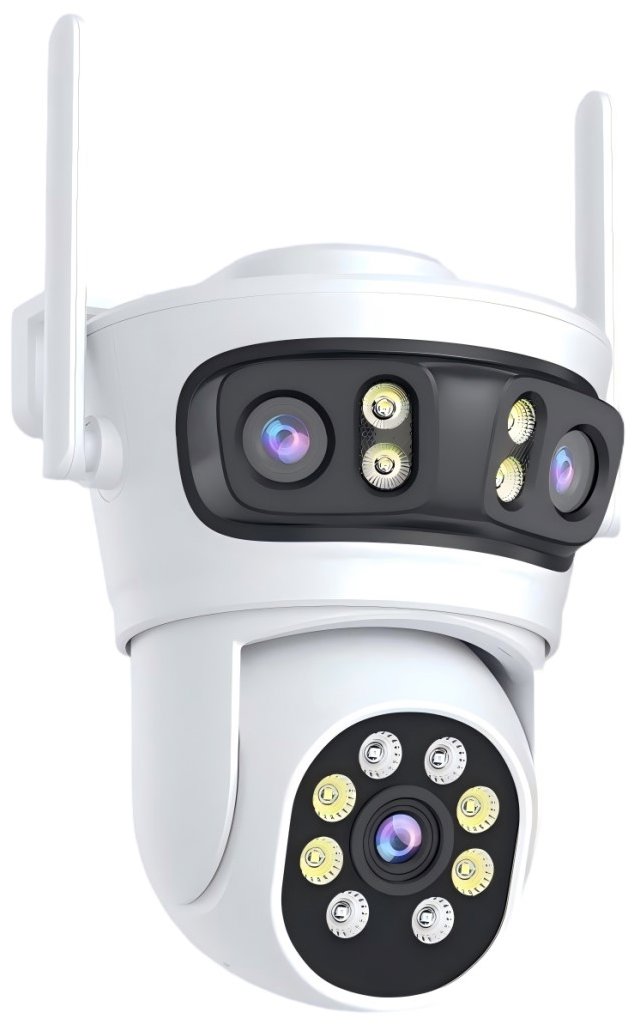 IMMAX NEO LITE Triple Smart venkovní, 355° 90° P/T, WiFi, 2MP+2MP+2MP