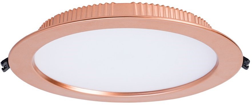 IMMAX NEO DOWN podhľadové/stropné 23 cm 36 W WIFI BEACON CCT meď/rose gold