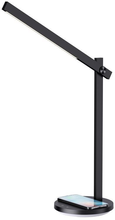 Immax BEAM LED stolná lampička s bezdrôtovým nabíjaním Qi + nočné podsvietenie