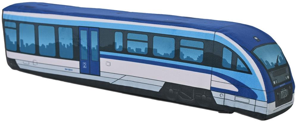 IMPAR Plyšový vláčik Desiro – modrý