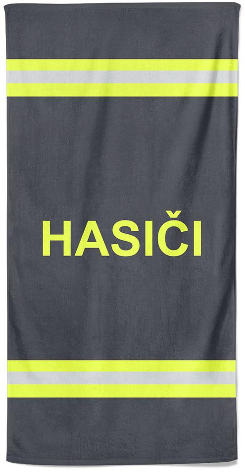Impar osuška 70 × 140 cm Hasiči – pruhy