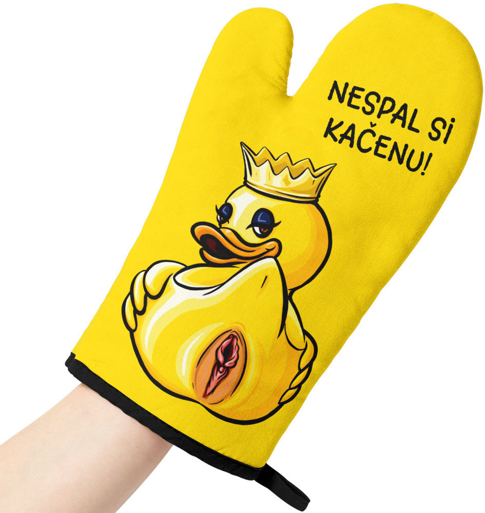 Impar Kuchynská chňapka Nespáľ si kačicu