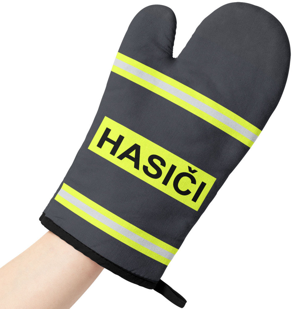 Impar Kuchynská chňapka Hasiči – pruhy